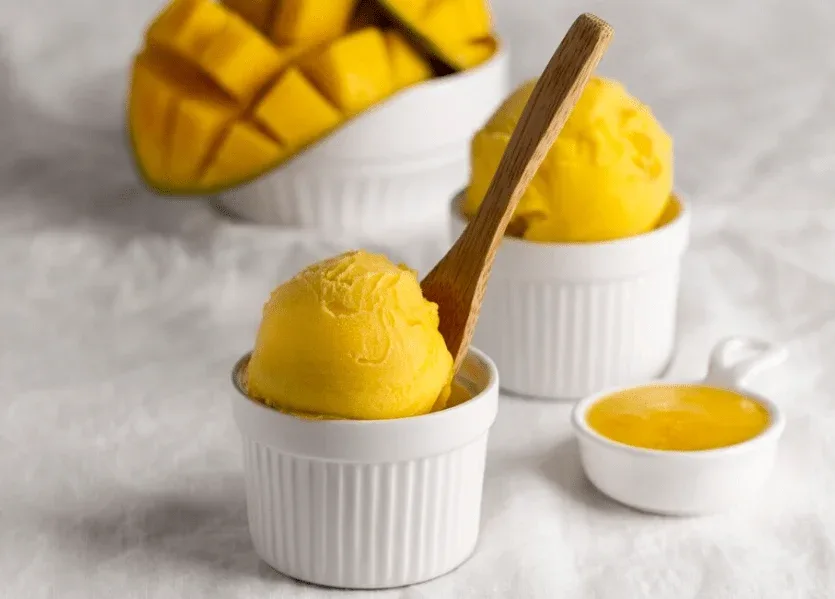 Tropical Mango Sorbet