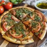 Chimichurri Tomato Pizza Recipe